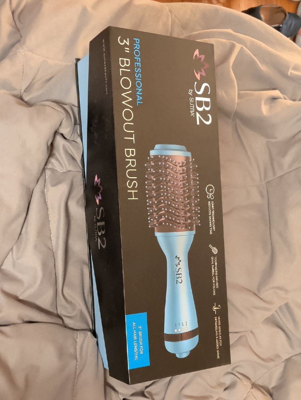 Professional 3" Blue Blowout Brush